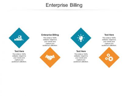 Enterprise billing ppt powerpoint presentation gallery gridlines cpb