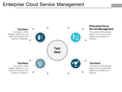 Enterprise cloud service management ppt powerpoint presentation infographics samples cpb
