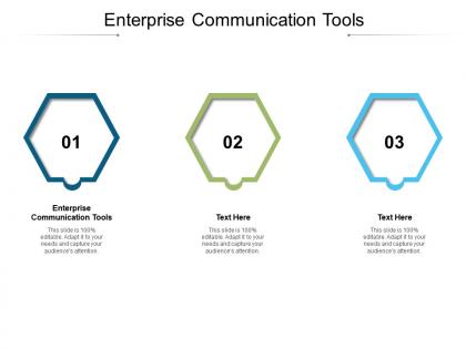 Enterprise communication tools ppt inspiration backgrounds cpb