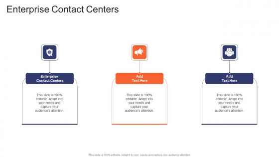 Enterprise Contact Centers In Powerpoint And Google Slides Cpb