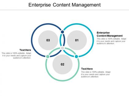 Enterprise content management ppt powerpoint presentation professional information cpb