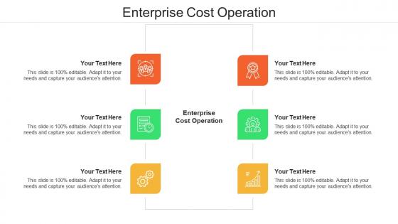 Enterprise cost operation ppt powerpoint presentation icon background images cpb