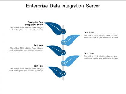 Enterprise data integration server ppt powerpoint presentation slides master slide cpb