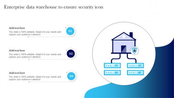 Enterprise Data Warehouse To Ensure Security Icon