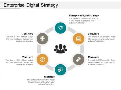 Enterprise digital strategy ppt powerpoint presentation infographics template cpb
