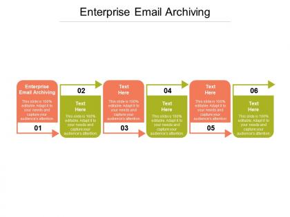 Enterprise email archiving ppt powerpoint presentation show files cpb