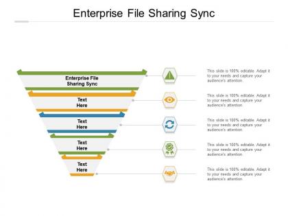 Enterprise file sharing sync ppt powerpoint presentation diagram ppt cpb