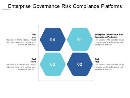 Enterprise governance risk compliance platforms ppt powerpoint presentation file cpb