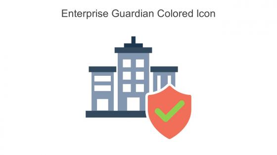 Enterprise Guardian Colored Icon In Powerpoint Pptx Png And Editable Eps Format