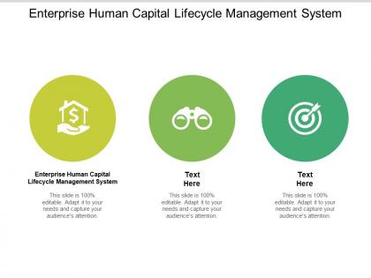 Enterprise human capital lifecycle management system ppt powerpoint presentation outline show cpb