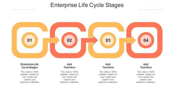 Enterprise Life Cycle Stages In Powerpoint And Google Slides Cpb