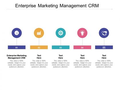 Enterprise marketing management crm ppt powerpoint presentation show rules cpb