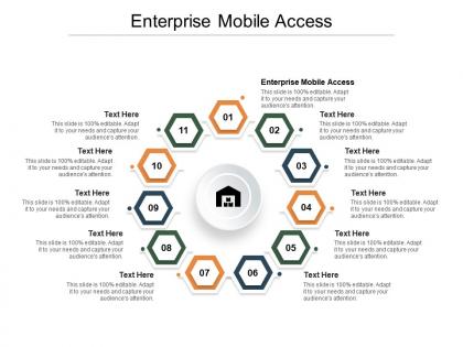 Enterprise mobile access ppt powerpoint presentation inspiration outline cpb