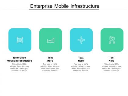Enterprise mobile infrastructure ppt powerpoint presentation portfolio cpb