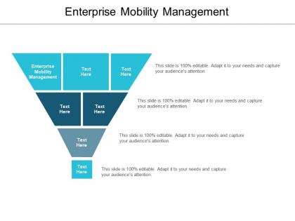 Enterprise mobility management ppt powerpoint presentation designs download cpb