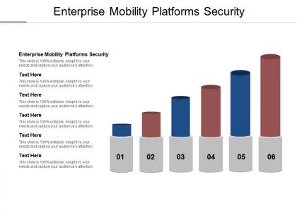 Enterprise mobility platforms security ppt powerpoint presentation ideas design templates cpb
