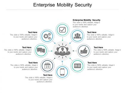 Enterprise mobility security ppt powerpoint presentation backgrounds cpb