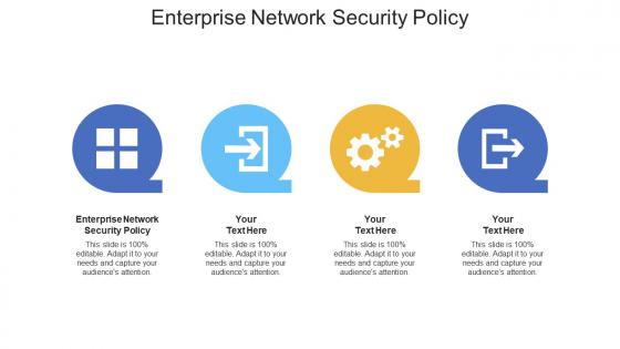 Enterprise network security policy ppt powerpoint presentation layouts tips cpb