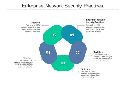 Enterprise network security practices ppt powerpoint presentation summary format cpb
