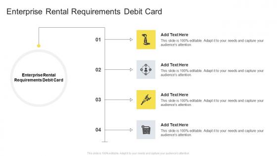 Enterprise Rental Requirements Debit Card In Powerpoint And Google Slides Cpb