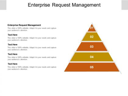Enterprise request management ppt powerpoint presentation inspiration clipart cpb