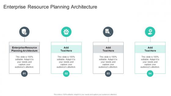 Enterprise Resource Planning Architecture In Powerpoint And Google Slides Cpb