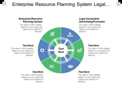 Enterprise resource planning system legal constraints advertising promotion