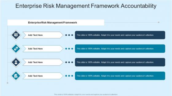 Enterprise Risk Management Framework Accountability In Powerpoint And Google Slides Cpb