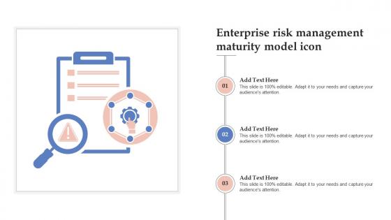 Enterprise Risk Management Maturity Model Icon