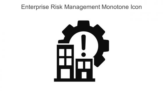 Enterprise Risk Management Monotone Icon In Powerpoint Pptx Png And Editable Eps Format