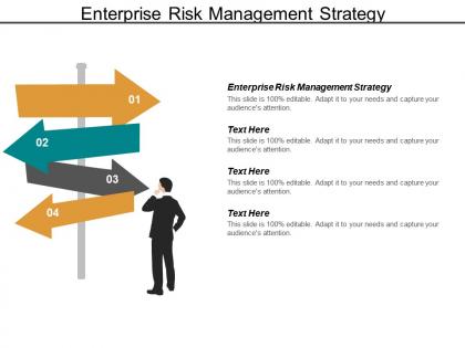 Enterprise risk management strategy ppt powerpoint presentation pictures samples cpb