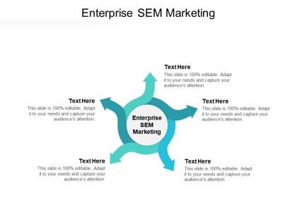 Enterprise sem marketing ppt powerpoint presentation show icons cpb