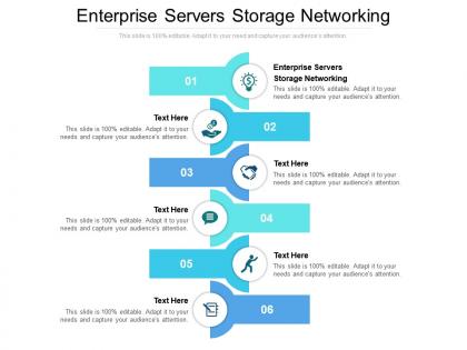 Enterprise servers storage networking ppt powerpoint show graphics template cpb