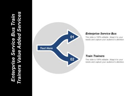 Enterprise service bus train trainers value added services