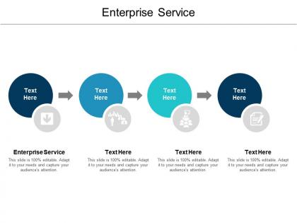 Enterprise service ppt powerpoint presentation infographic template design ideas cpb