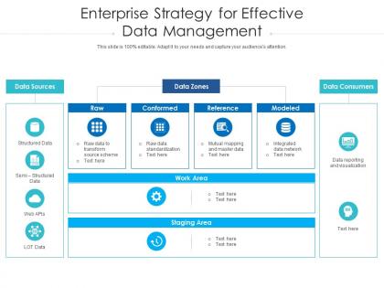 Enterprise strategy for effective data management