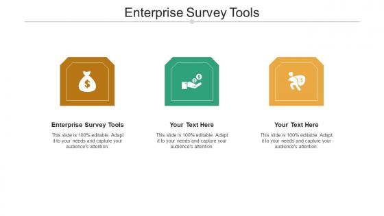 Enterprise survey tools ppt powerpoint presentation ideas layout ideas cpb