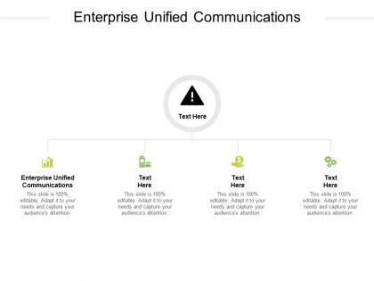 Enterprise unified communications ppt powerpoint presentation file backgrounds cpb