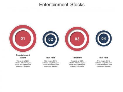 Entertainment stocks ppt powerpoint presentation summary microsoft cpb