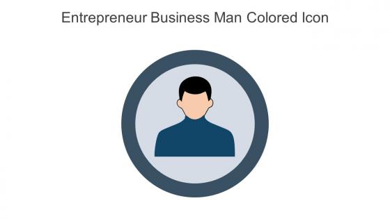 Entrepreneur Business Man Colored Icon In Powerpoint Pptx Png And Editable Eps Format