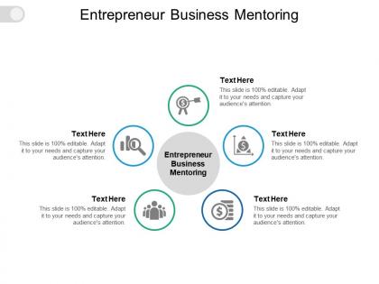 Entrepreneur business mentoring ppt powerpoint presentation styles show cpb