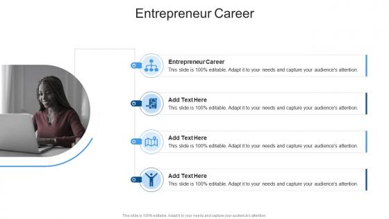 Entrepreneur Career In Powerpoint And Google Slides Cpb