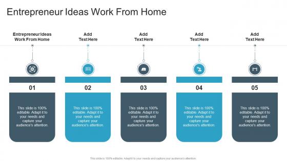 Entrepreneur Ideas Work From Home In Powerpoint And Google Slides Cpb
