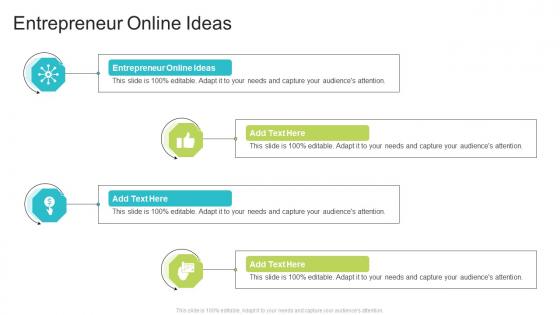 Entrepreneur Online Ideas In Powerpoint And Google Slides Cpb