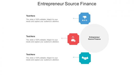 Entrepreneur source finance ppt powerpoint presentation slides graphics example cpb