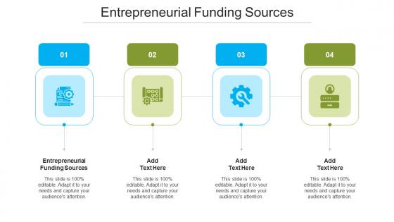 Entrepreneurial Funding Sources In Powerpoint And Google Slides Cpb