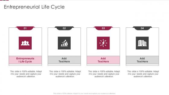 Entrepreneurial Life Cycle In Powerpoint And Google Slides Cpb