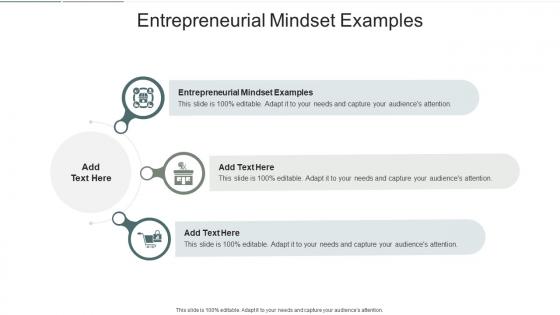 Entrepreneurial Mindset Examples In Powerpoint And Google Slides Cpb
