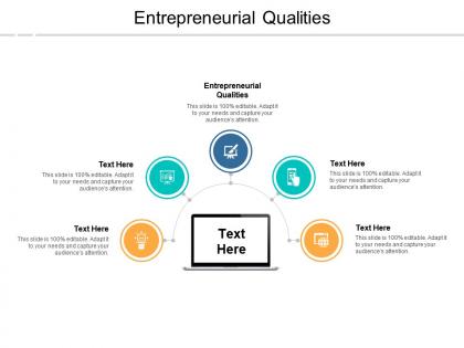 Entrepreneurial qualities ppt powerpoint presentation pictures graphics template cpb