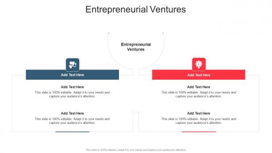 Entrepreneurial Ventures In Powerpoint And Google Slides Cpb